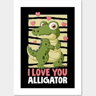 Funny Alligator Lover and Zookeeper Kids Crocodile Gator Posters and Art